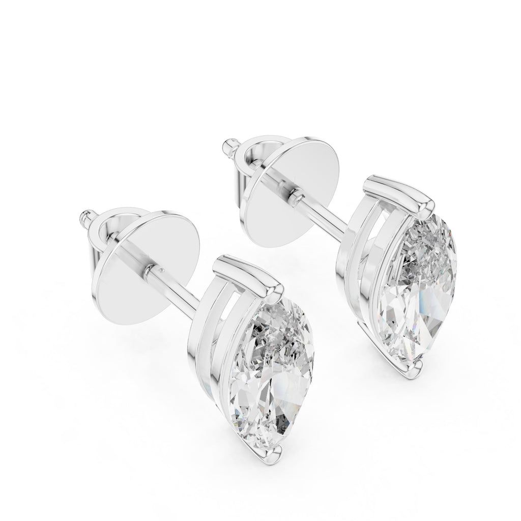 Classic Earring Marquise studs / 51
