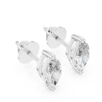 Classic Earring Marquise studs / 51