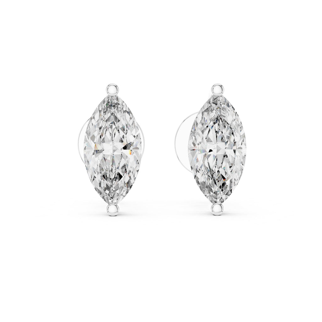 Classic Earring Marquise studs / 51