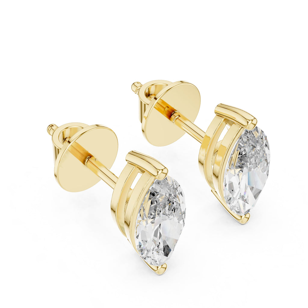 Classic Earring Marquise studs / 51