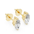 Classic Earring Marquise studs / 51